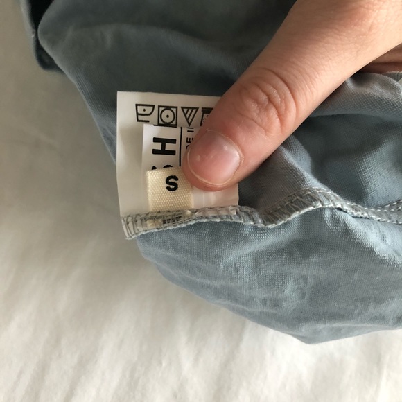 BLUE DRESS WITH FLOWERS - Picture 3 of 3